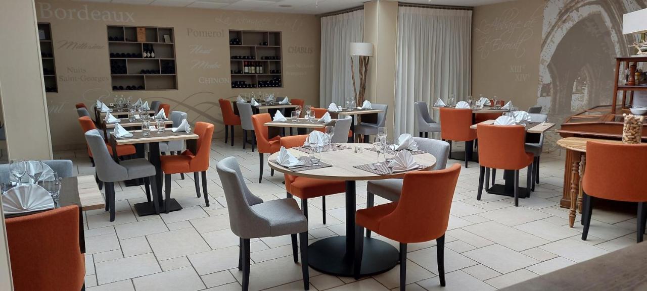 Logis Hotel Restaurant Le Relais De L'Abbaye Saint-Evroult-Notre-Dame-du-Bois المظهر الخارجي الصورة